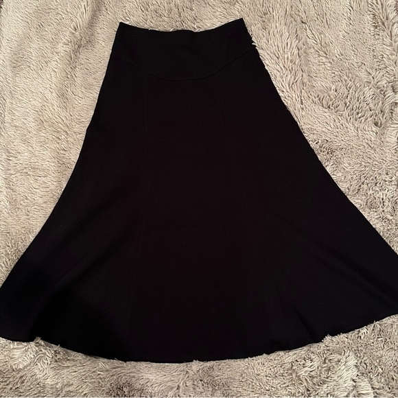 CAbi Chalet Chic Black Boot Skirt - Picture 3 of 11